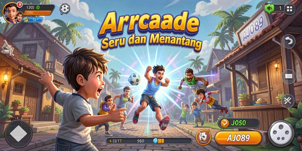 Tampilan gameplay AJO89 yang seru dan dinamis.