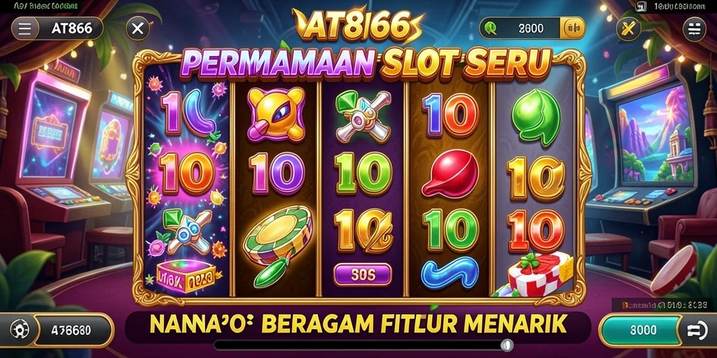 Gameplay seru dengan berbagai tema slot menarik di AT866.