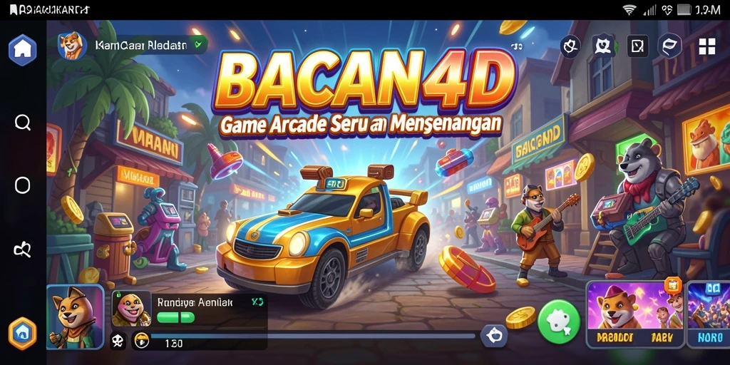 Tampilan gameplay BACAN4D yang seru dan menarik.