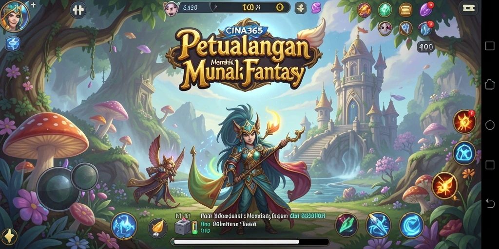 Screenshot gameplay CINA365 yang penuh petualangan dan tantangan.