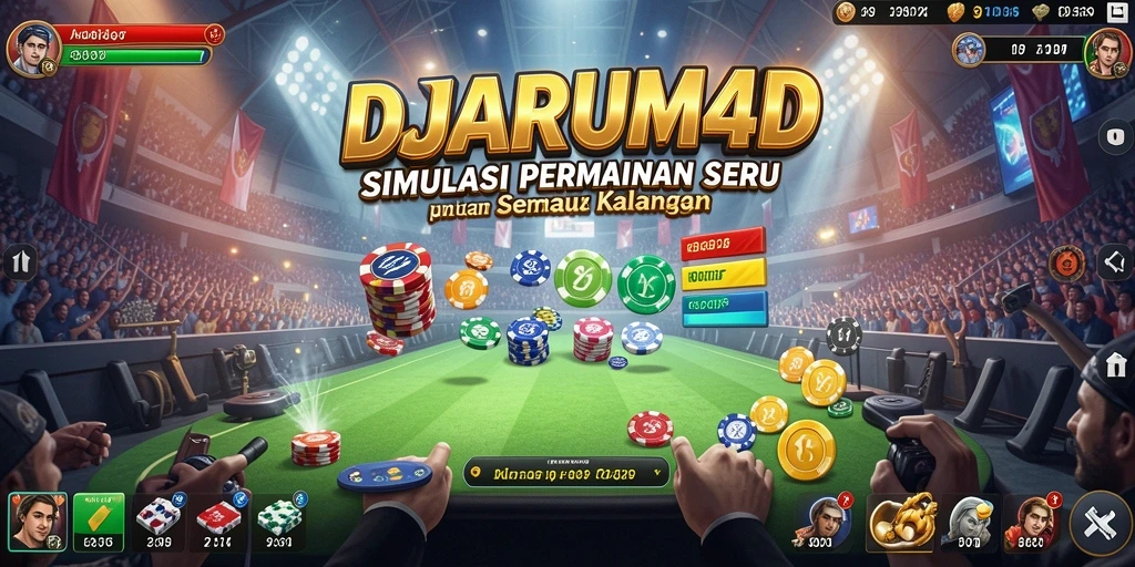 Tampilan gameplay seru dari DJARUM4D yang menantang.