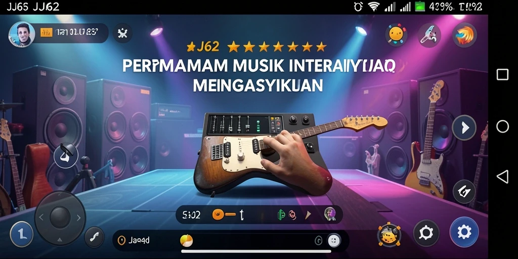 Tampilan gameplay interaktif yang penuh warna di <strong>JJ62</strong>.
