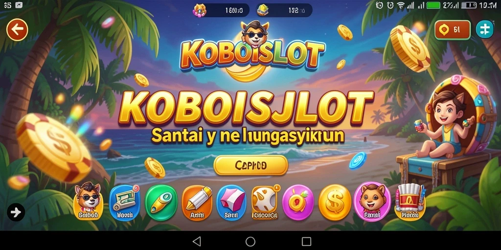 Screenshot KOBOISLOT menampilkan keseruan gameplay slot yang menarik.