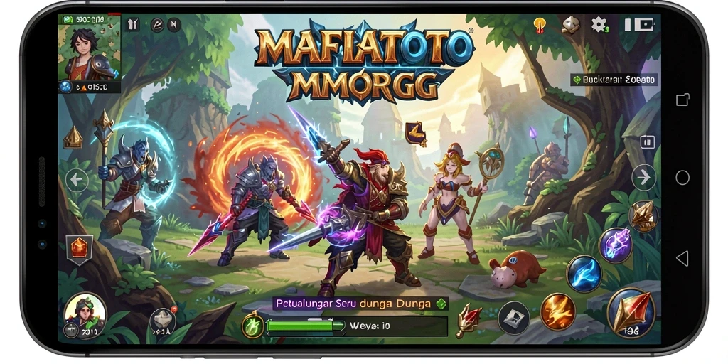 Tampilan gameplay seru di dunia MAFIATOTO dengan petualangan yang mendebarkan.
