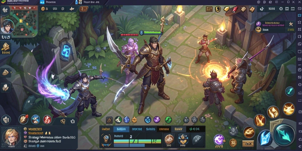 Gameplay seru dan strategis dalam MODE303 yang menantang pemain.