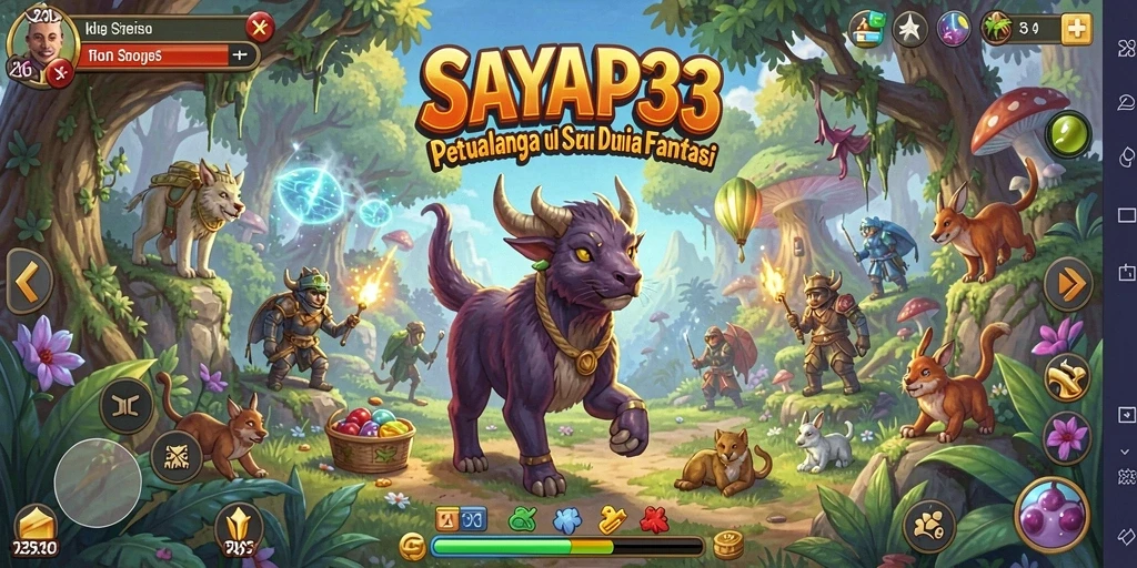 Gameplay seru dan menarik di dunia fantasi SAYAP33.