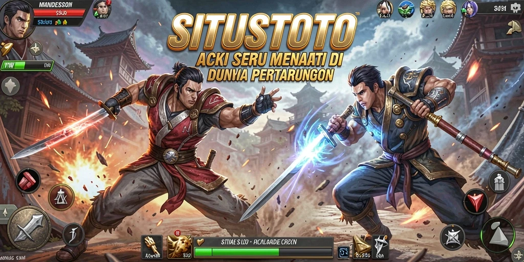 Tampilan gameplay SITUSTOTO yang mendebarkan saat bertarung.