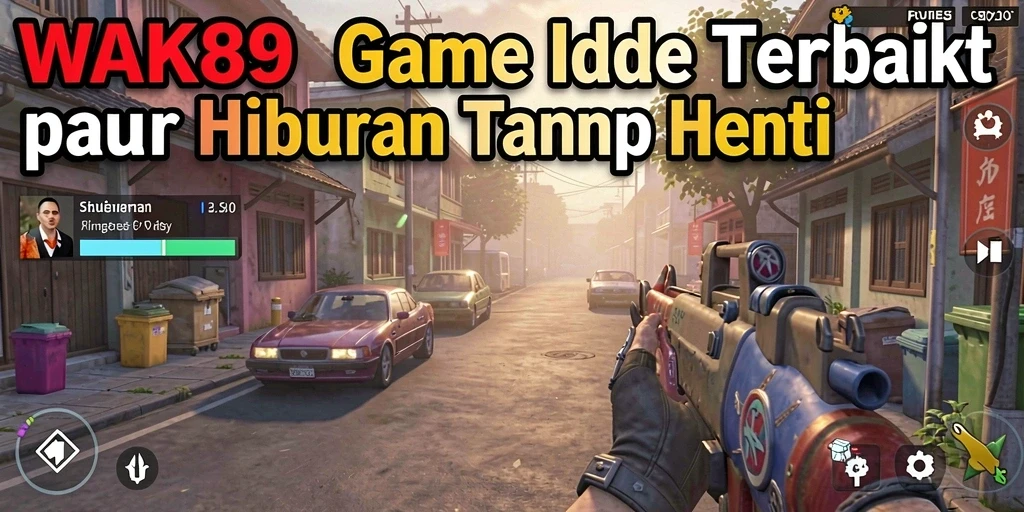 Tampilan gameplay WAK89 yang menarik dan santai.