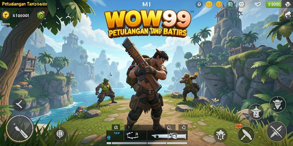 Tampilan gameplay WOW99 yang menakjubkan dalam dunia terbuka.